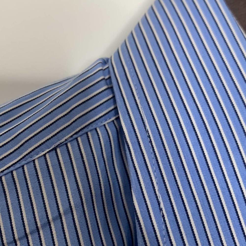 Ralph Lauren BLACK LABEL Italian Dress Shirt 17.5 neck - Picture 6 of 10